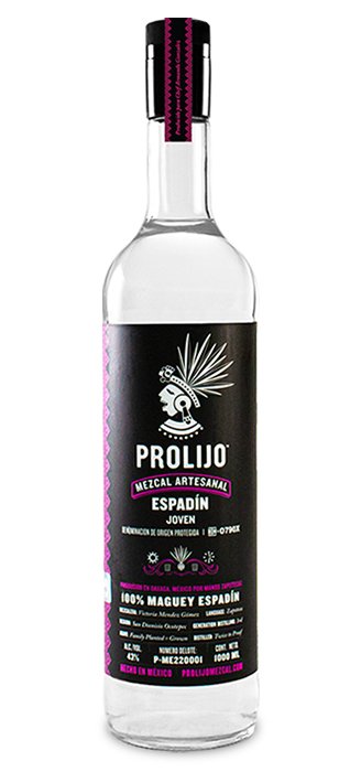 Prolijo Mezcal Artesanal Espadin Joven 1L