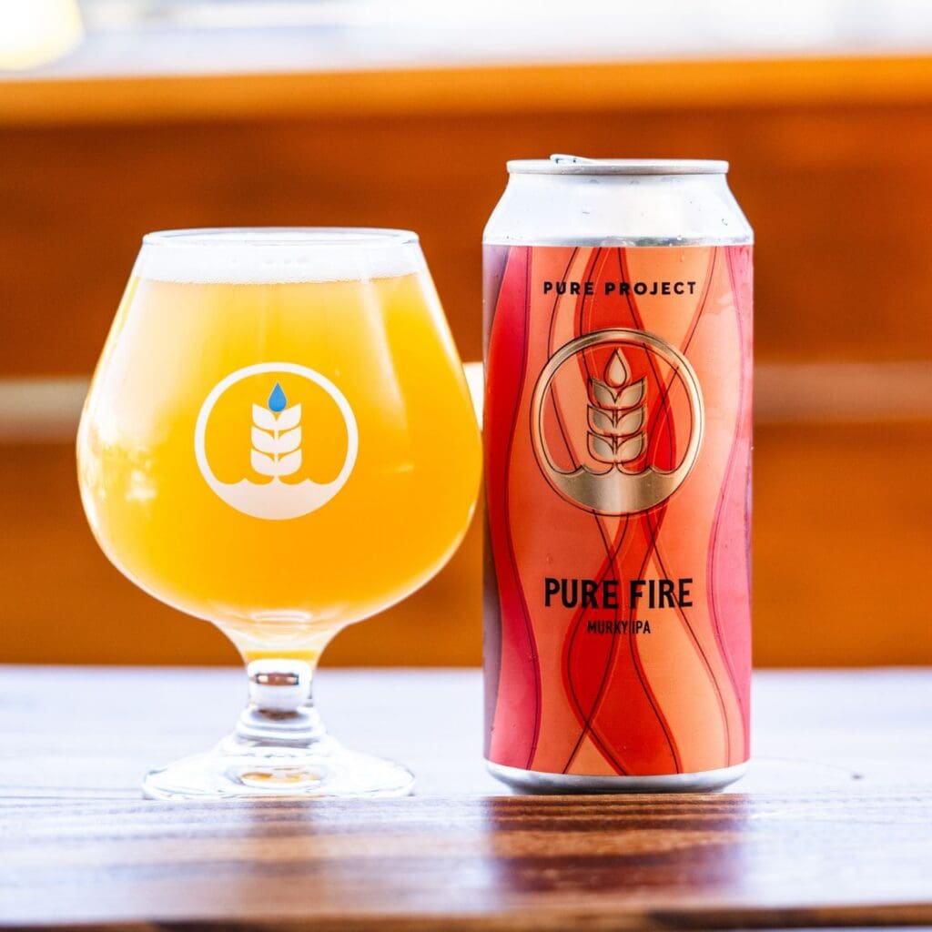 Pure Project Ipa Pure Project Pure Fire Hazy IPA 4pk 16oz cans – Ludwig Fine Wine