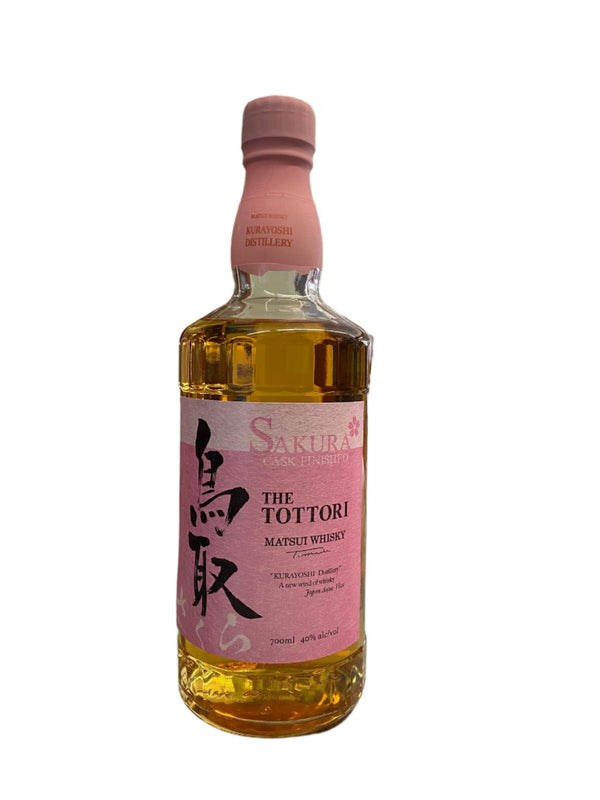 The Tottori Sakura Cask Finished Whisky 700 ML