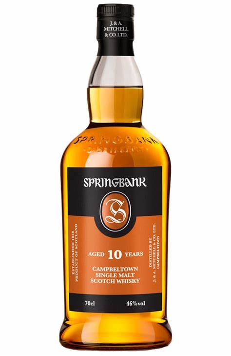 Springbank 10 Years Campbeltown Single Malt Scotch 700 ML