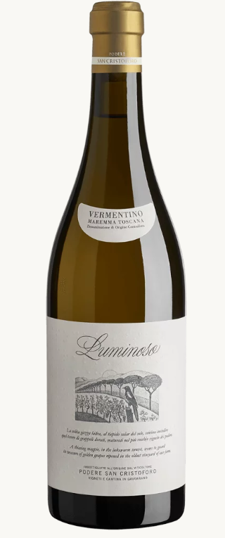 Podere San Cristoforo Luminoso Vermentino 2021 750 ML