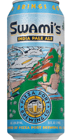 Pizza Port Swami's IPA Single 16oz can