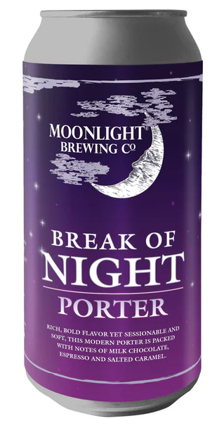 Moonlight Brewing 'Break of the Night' Porter 16oz Can