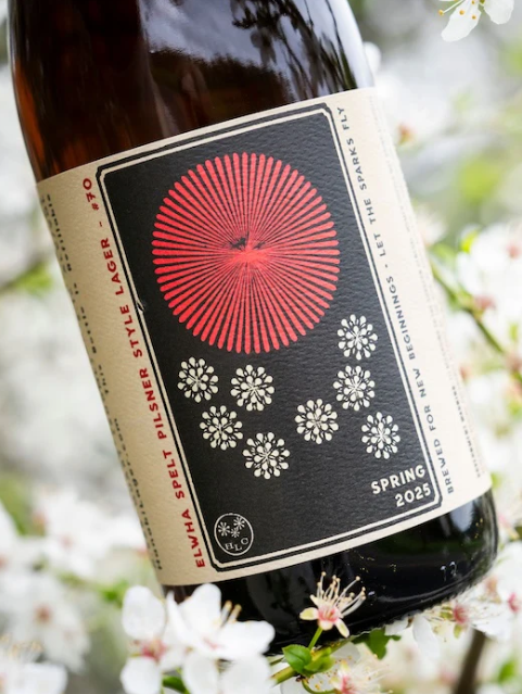 Hanabi Elwha Spelt Pilsner Style Lager 500ML