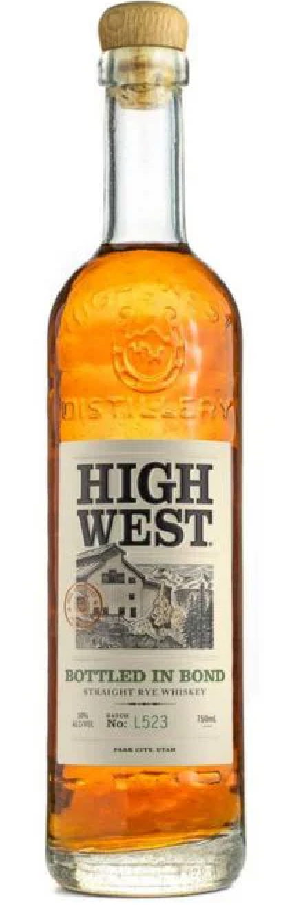 High West Bottled in Bond Straight Rye Whiskey 750 ML