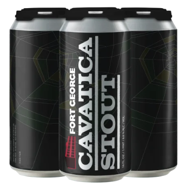 Fort George Cavatica Stout Single 16oz can