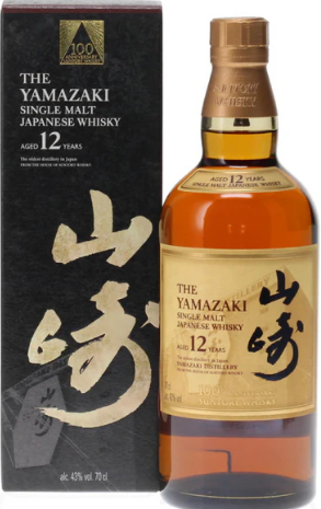 The Yamazaki 12 Years Old '100th Anniversary' Single Malt Japanese Whisky  750 ML