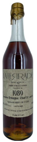 Domaine du Priou & Hontanx Laterrade 1989 Armagnac Tenareze 750 ML