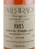 Domaine du Priou & Hontanx Laterrade 1983 Bas - Armagnac 750 ML