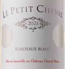 Cheval Blanc Le Petit Bordeaux Blanc 2023 750 ML