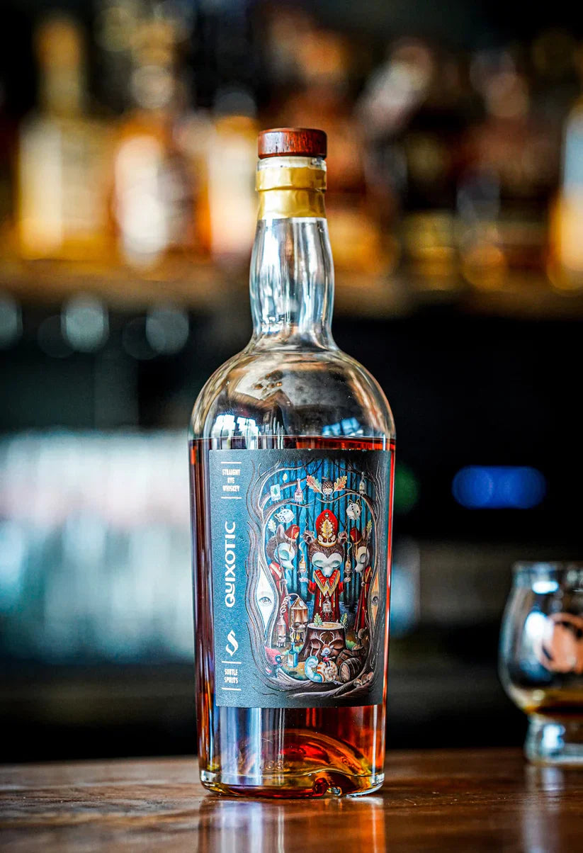 Subtle Spirits Quixotic Straight Rye Whiskey 750 ML – Ludwig Fine Wine Subtle Spirits Quixotic Straight Rye Whiskey 750 ML – Ludwig Fine Wine