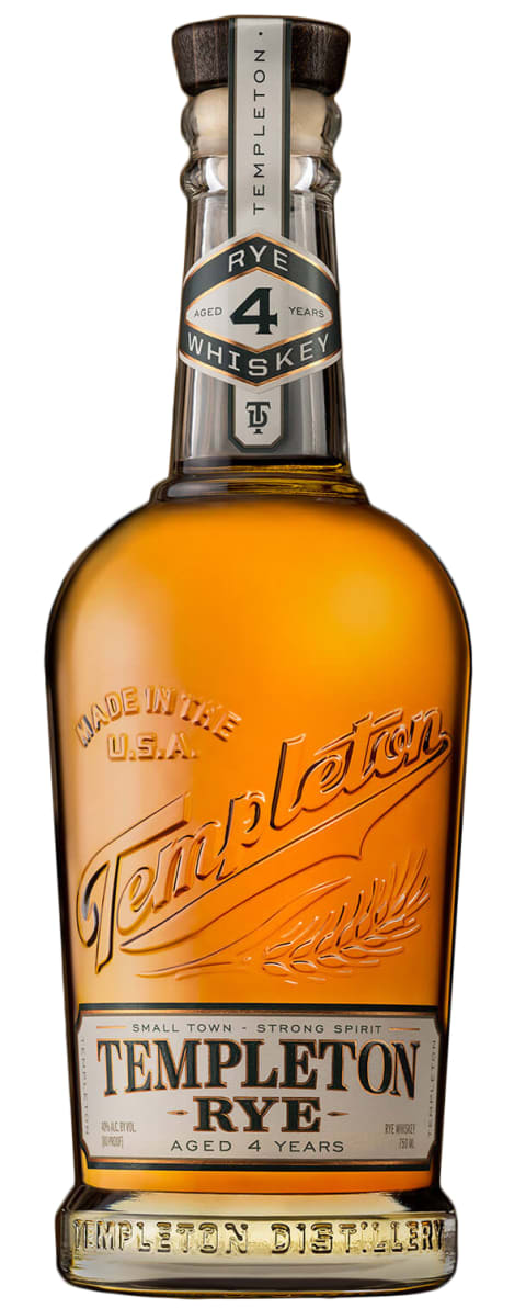 Templeton Rye Whiskey 4 Years 750 ML