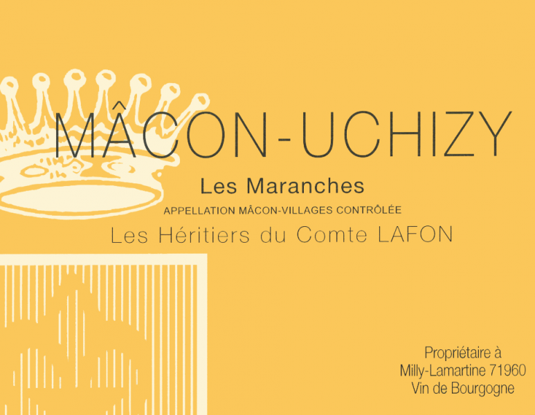 Les Heritiers du Comte Lafon 'Les Maranches' Macon-Uchizy 2022 750 ML