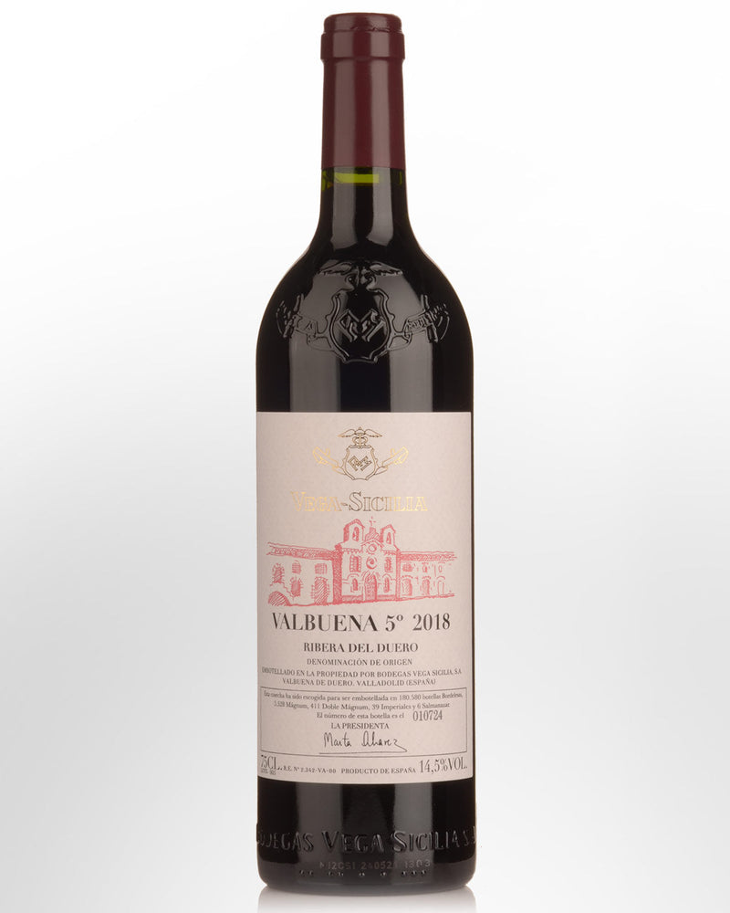 Vega Sicilia Valbuena 5 Red 2018 750 ML