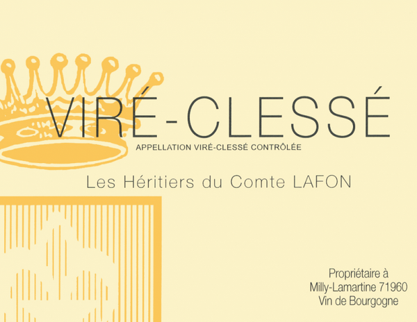 Les Heritiers du Comte Lafon Vire-Clesse 2022 750 ML