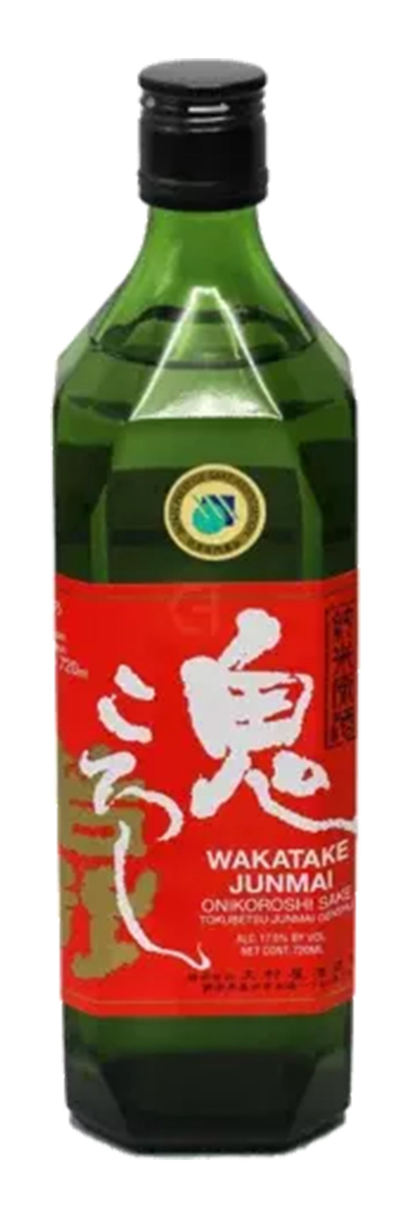 Wakatake Junmai Onikoroshi Sake 720 ML