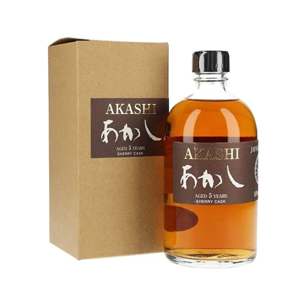 Akashi 5 Year Old Sherry Cask Single Malt Whisky 750ml – Ludwig