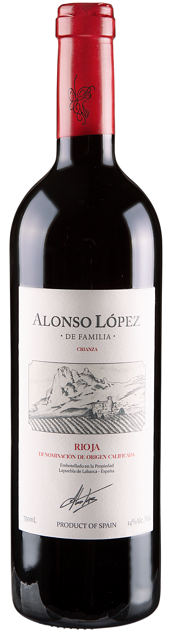 Alonso Lopez Tempranillo Rioja 2018 750 ML