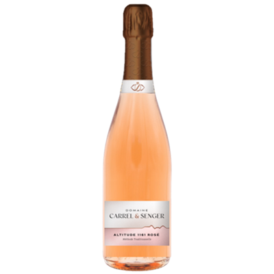 Domaine Carrel & Senger 'Altitude 1161' Sparkling Rose 750 ML