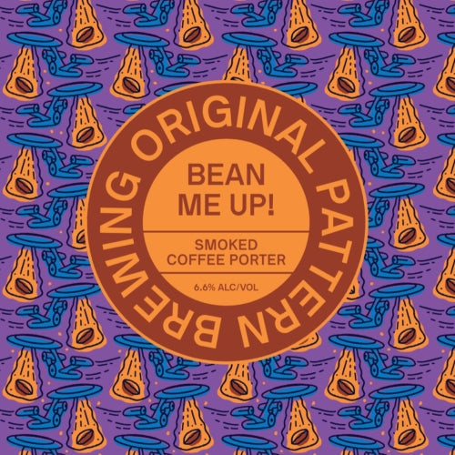 Original Pattern Bean Me Up Coffee Smoked Porter Single 16oz can