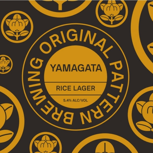 Original Pattern Yamagata Rice Lager Single 16oz can