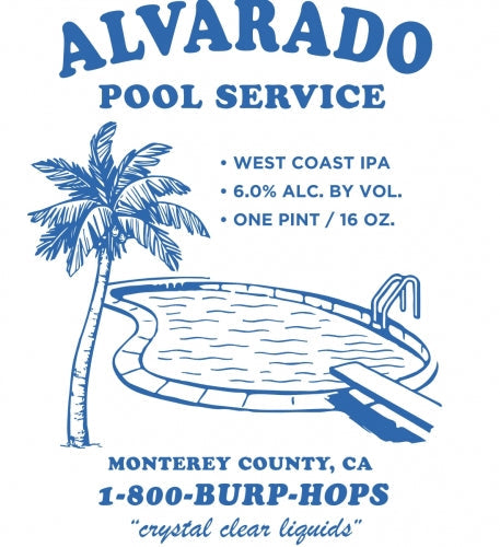 Alvarado Street Pool Service IPA 4pk 16oz cans
