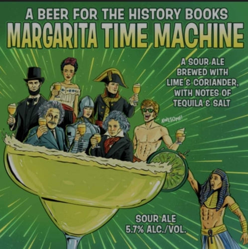 Paperback Brewing Margarita Time Machine Sour Ale single 16oz can