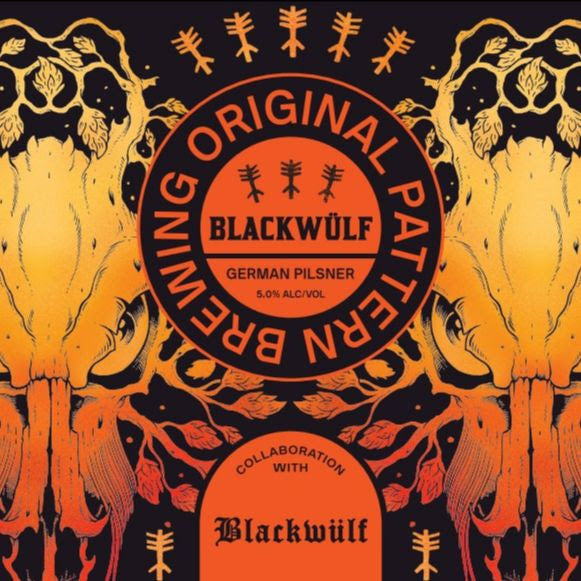 Original Pattern Blackwulf Pilsner Single 16oz can