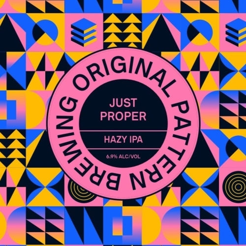 Original Pattern Brewing Just Proper Hazy IPA Single 16oz cans