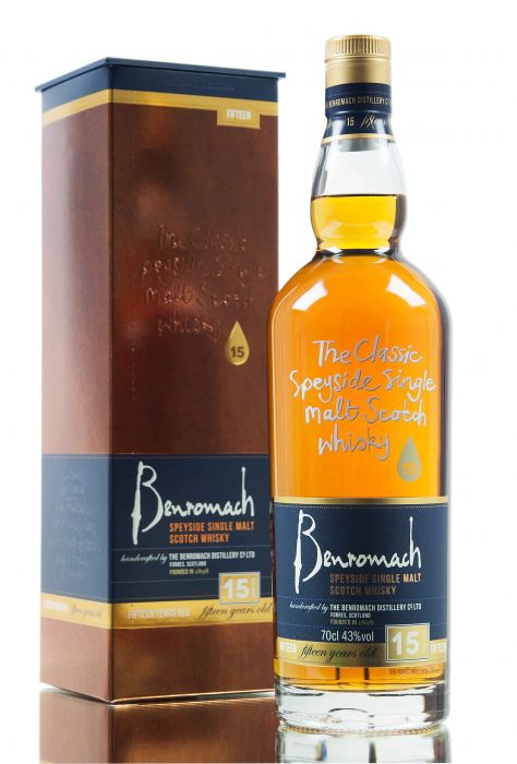 Benromach Speyside Single Malt 15yr Scotch 750ml