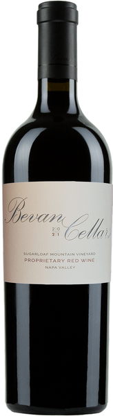 Bevan Cellars Red Wine Sugarloaf Mountain Napa Valley 2021 750 ML