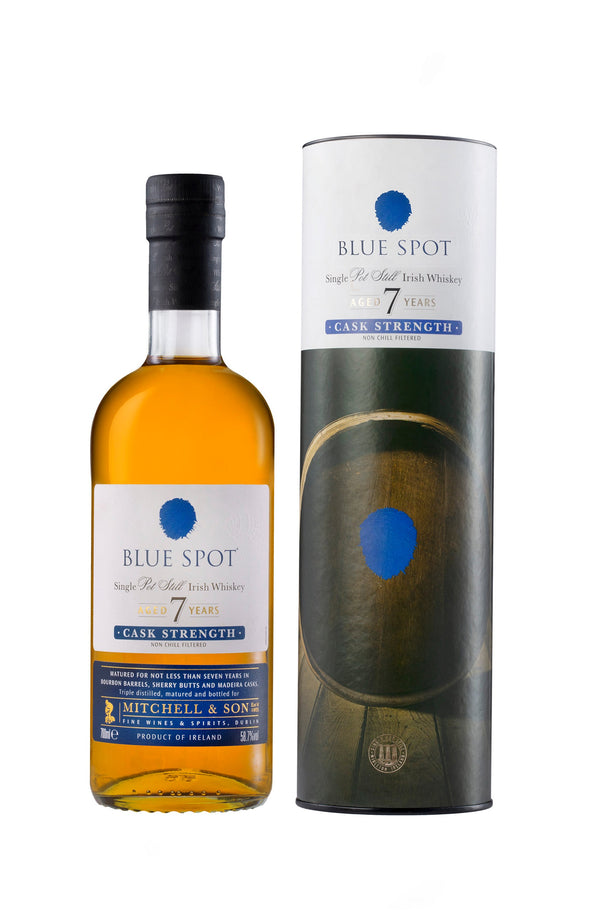 Mitchell & Son Blue Spot 7 Year Old Single Pot Still Irish Whiskey 750 ML