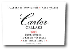 Carter Cellars Beckstoffer to Kalon "The Three Kings" Cabernet Sauvignon 2022 750 ML