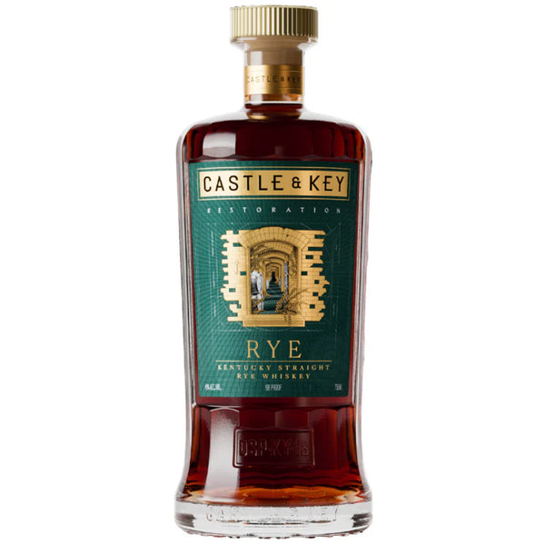 Castle & key Restoration Rye Whiskey 750ml