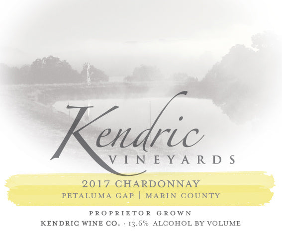 Kendric 2019 Chardonnay Petaluma Gap Marin County 750ml