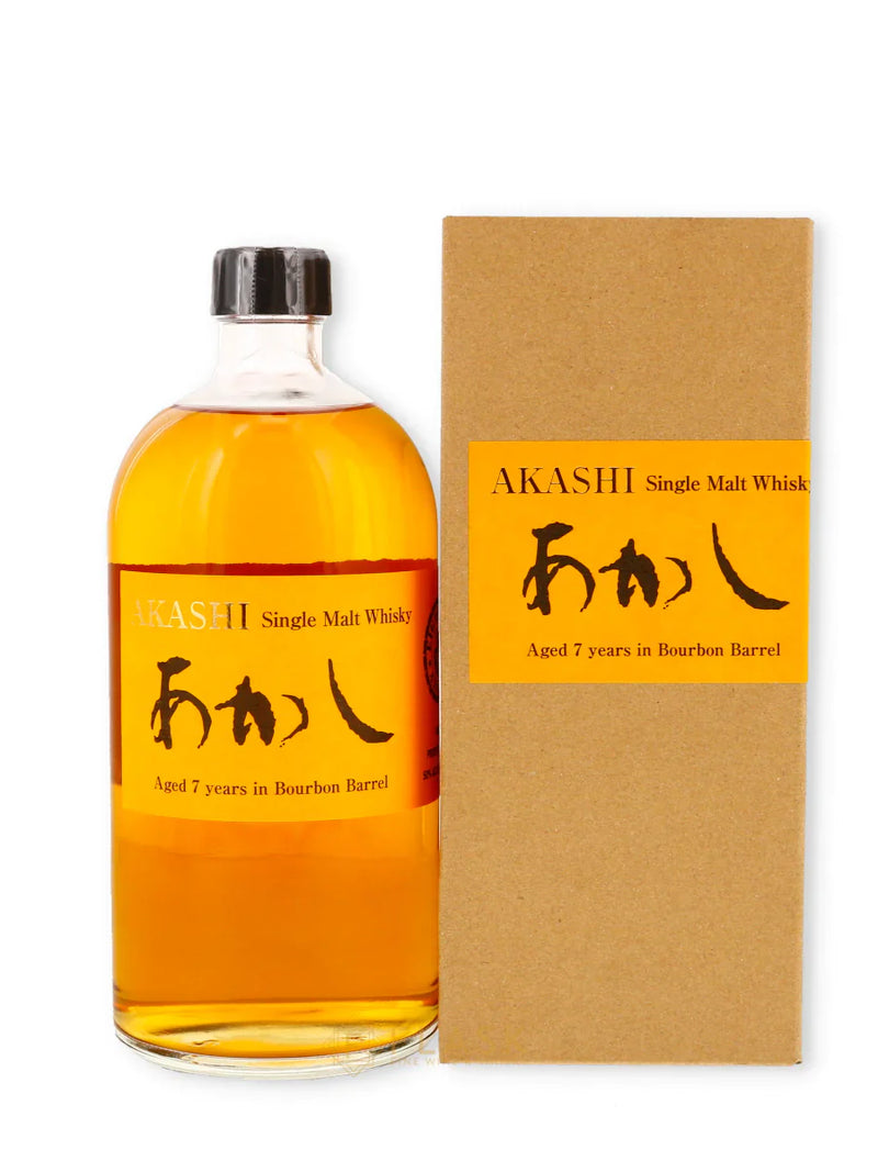 Akashi Single Malt Aged 7 years in Bourbon Barrel 750ml