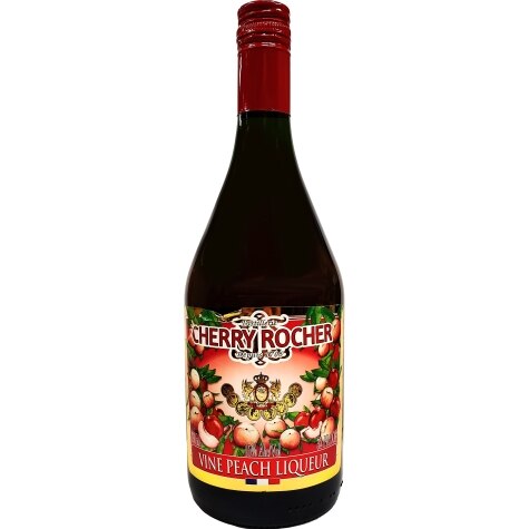 Cherry Rocher Vine Peach Liquour Creme De Peche 750ml