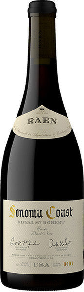 Raen "Royal St. Robert Cuvée" Sonoma Coast Pinot Noir 2022 750 ML