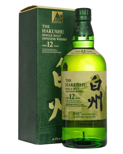 Hakushu 100th Anniversary 12 Year Old Japanese Whisky 750 ML