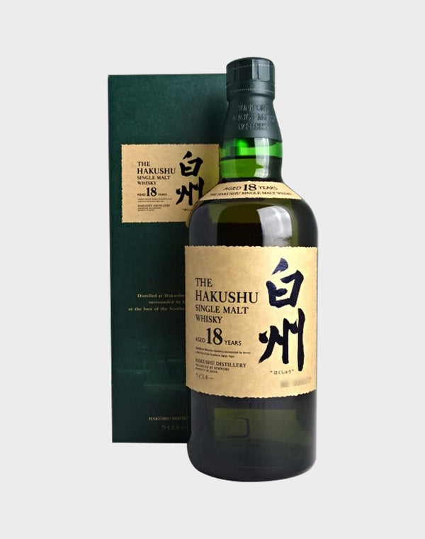 Hakushu 18 Year Single Malt Japanese Whisky 750 ML