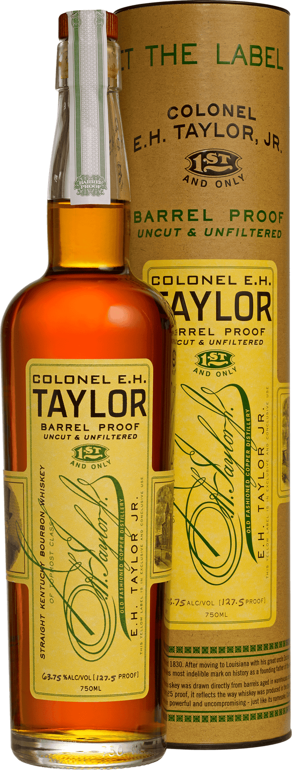 E.H. Taylor Barrel Proof Bourbon Whiskey 750 ML