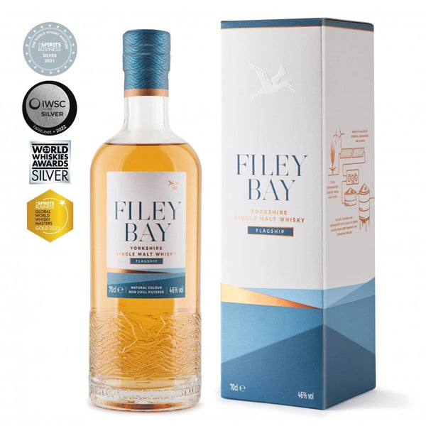 Filey Bay Flagship Single Malt Whiskey 700ml