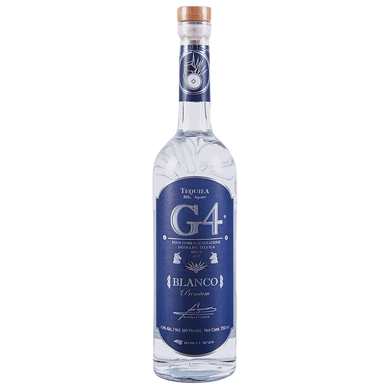 G4 Blanco Premium Tequila 750 ML