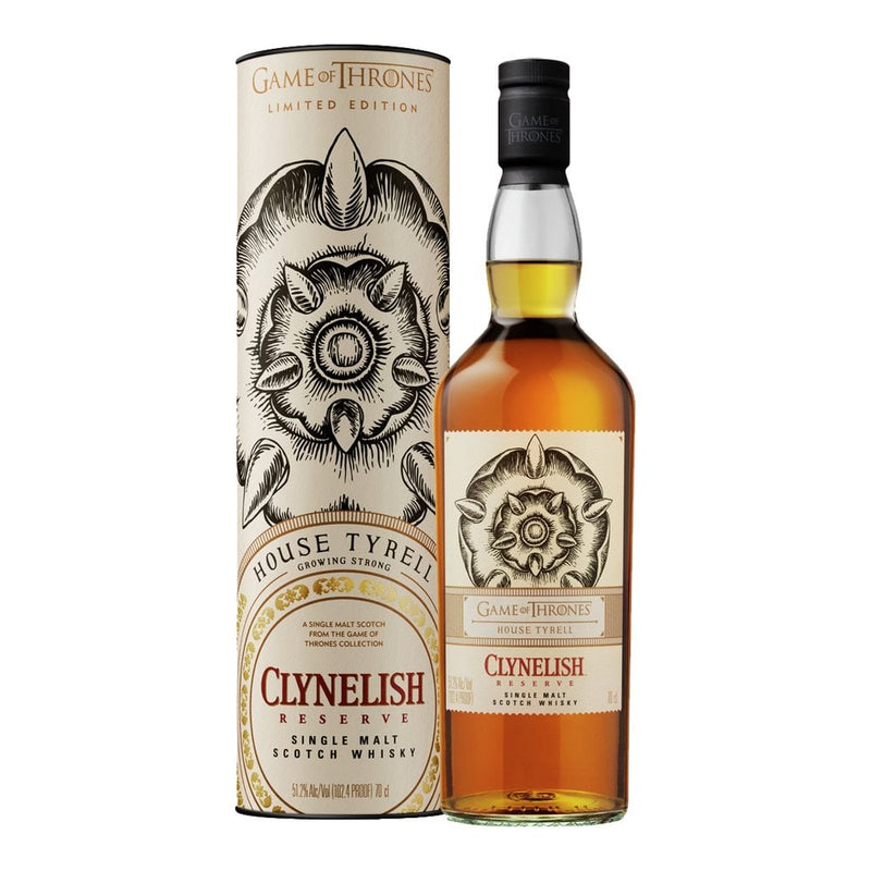 Game Of Thrones House Tyrell Clynelish Reserve Single Malt Scotch Whiskey 750ml
