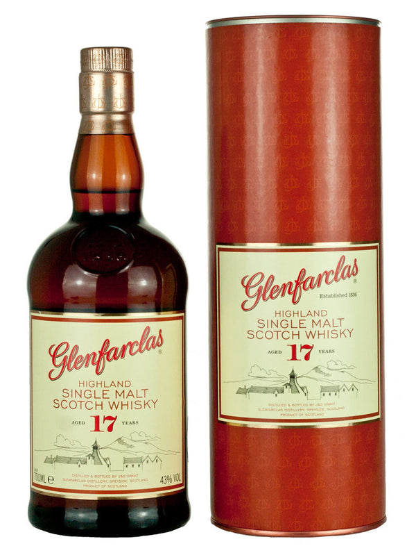 Glenfarclas 17 year Highland Single Malt Scotch 750 ml