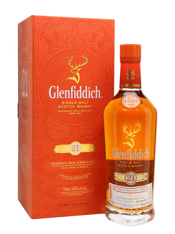 Glenfiddich 21 Year Gran Reserva Rum Cask Finish 750 ml