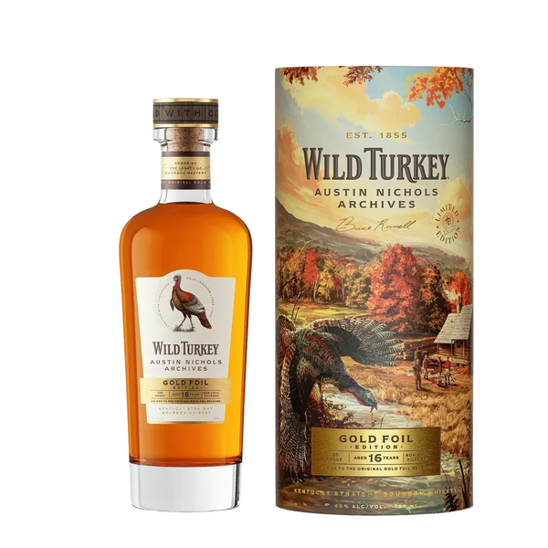 2026 Wild Turkey Austin Nichols Archives Gold Foil Edition 16 Year