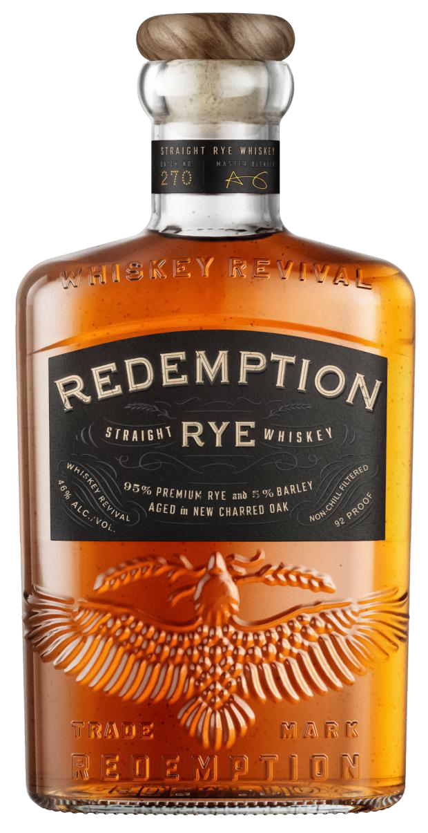 Redemption Straight Rye Whisky Eagle 750ml – Ludwig Fine Wine
