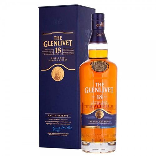 Glenlivet Batch Reserve 18 Year Single Malt Scotch Whiskey 750 ml