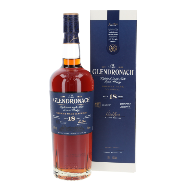 The Glendronach 'Sherry Cask Matured' Single Malt 18 Years 750 ML